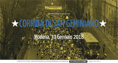Desktop Screenshot of corridadisangeminiano.it